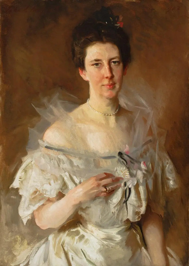 Portrait d'Esther Fiske Hammond, Mme Gardiner Greene Hammond - John Singer Sargent