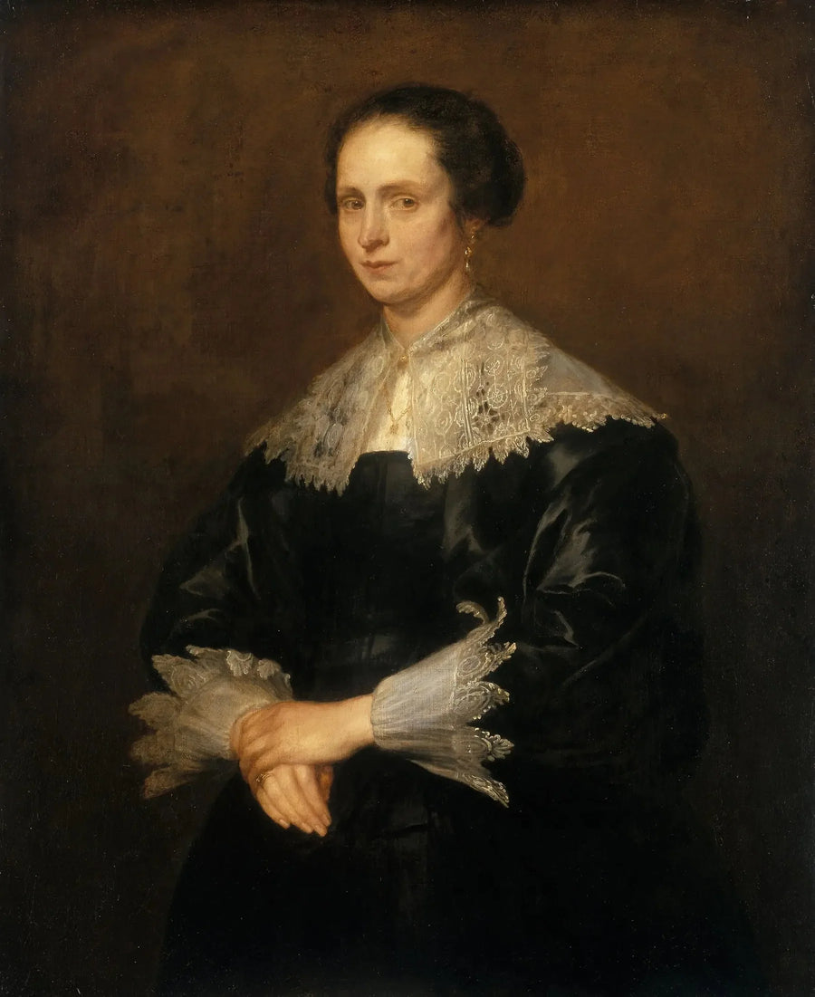 Portrait d'Hélène Tromper Du Bois - Antoine van Dyck