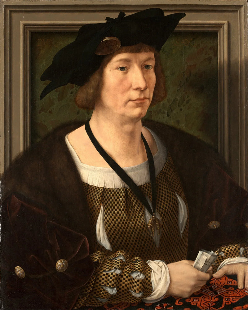 Portrait d'Hendrik III, comte de Nassau-Breda - Jan Gossaert