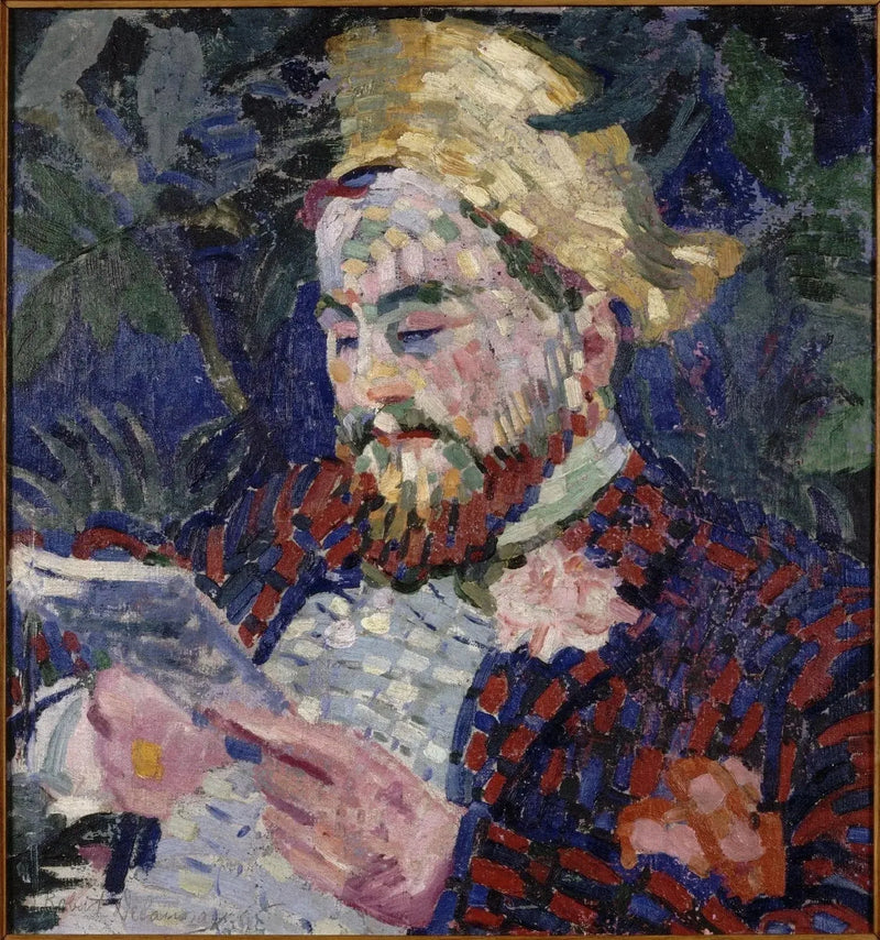 Portrait d'Henri Carlier - Robert Delaunay