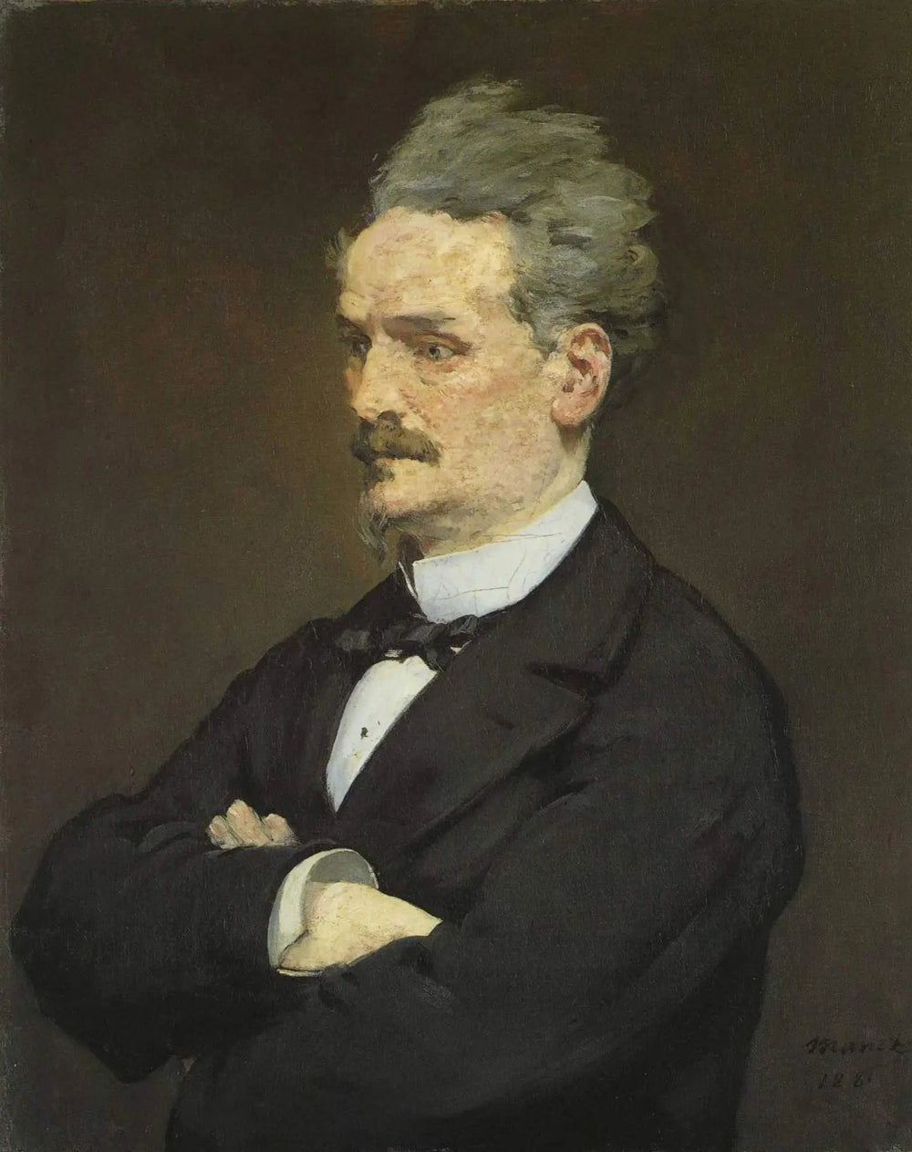 Reproduction du tableau « Portrait d’Henri Rochefort - Édouard Manet » par Alpha Reproduction en peinture à l’huile