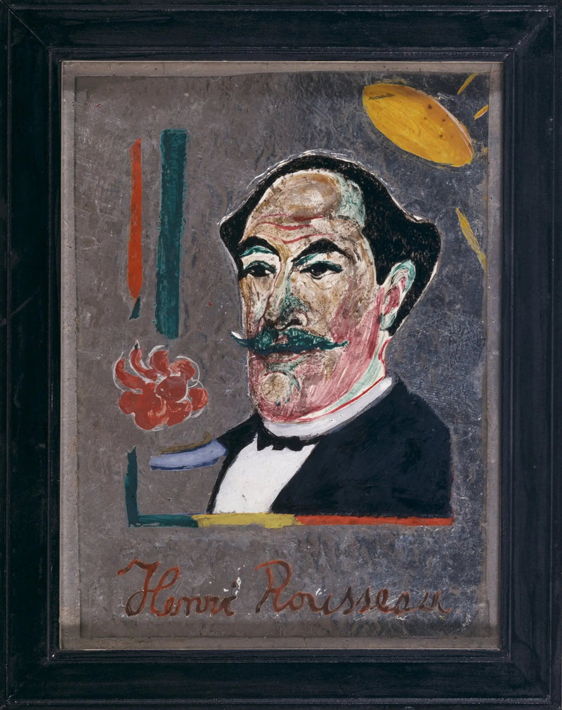 Portrait d'Henri Rousseau - Franz Marc