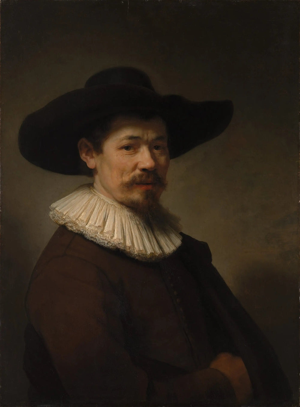 Portrait d'Herman Doomer - Rembrandt image 1 reproduction de peinture à l’huile