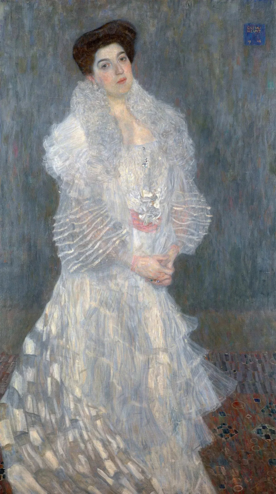 Portrait d'Hermine Gallia - Gustav Klimt