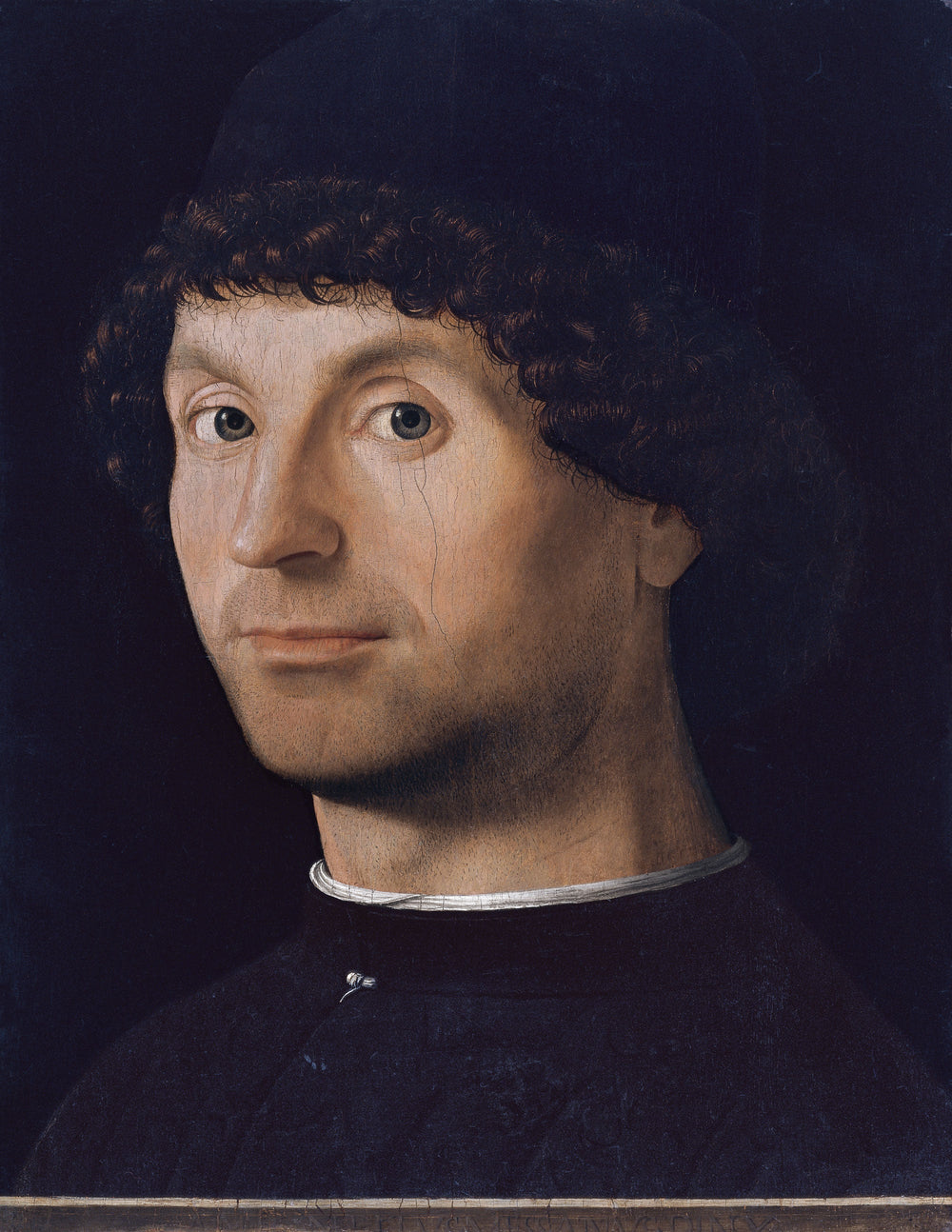 Portrait d’homme - Antonello de Messine - Alpha Reproduction