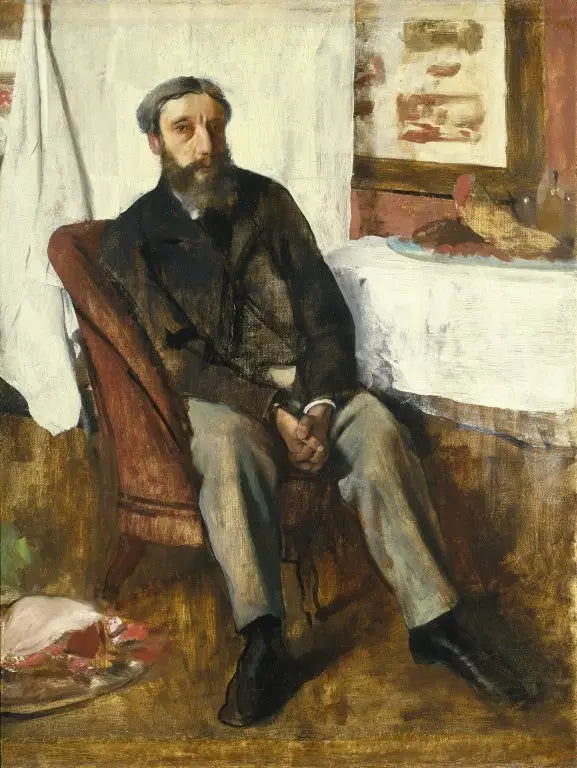 Portrait d'homme - Edgar Degas