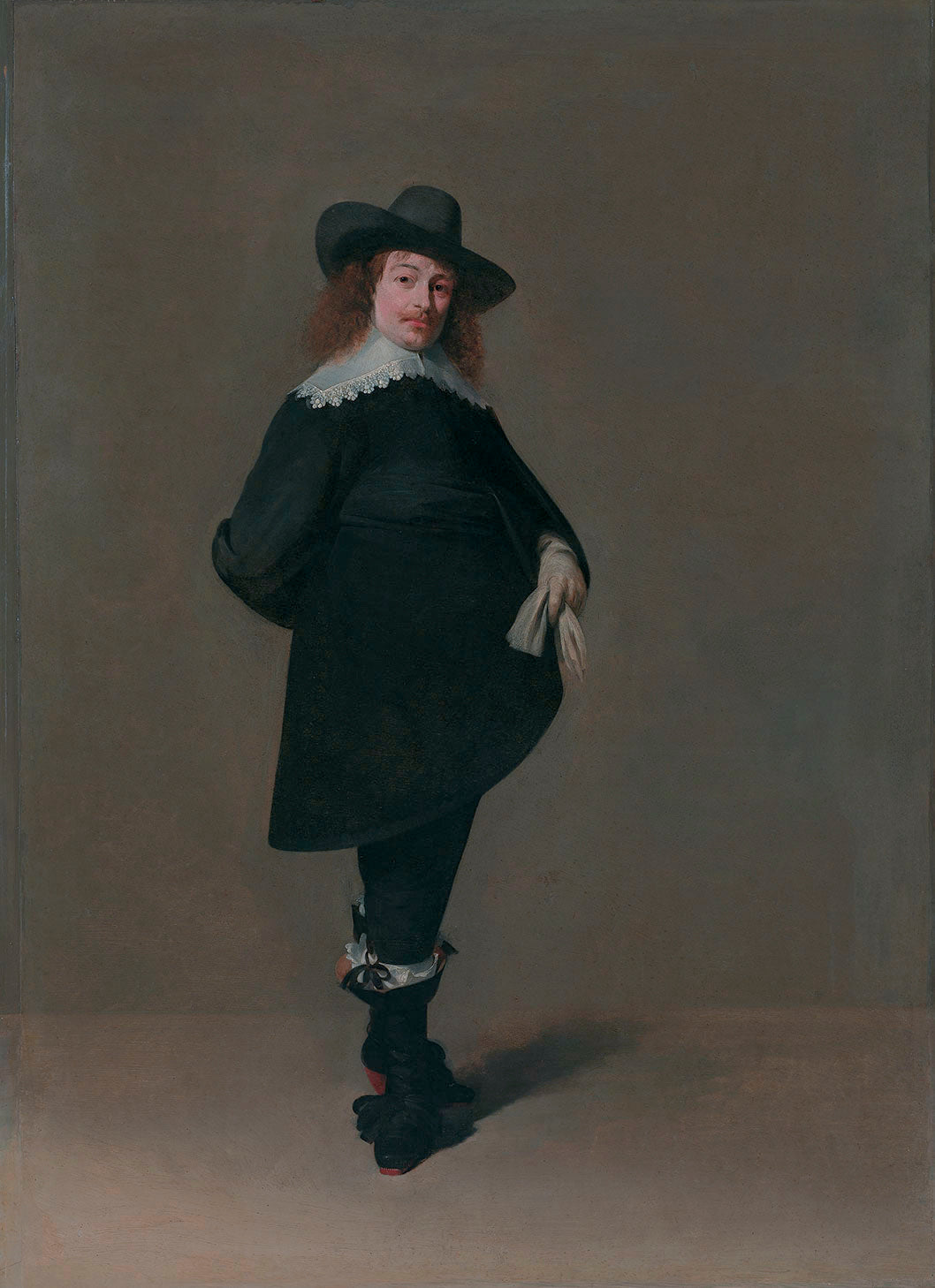 Portrait d'homme - Gerard ter Borch image 1 reproduction de peinture à l’huile