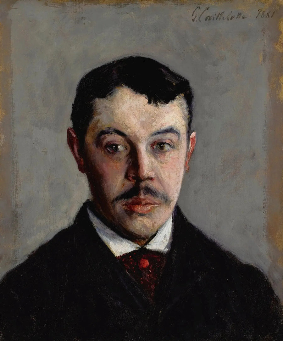 Portrait d'homme - Gustave Caillebotte