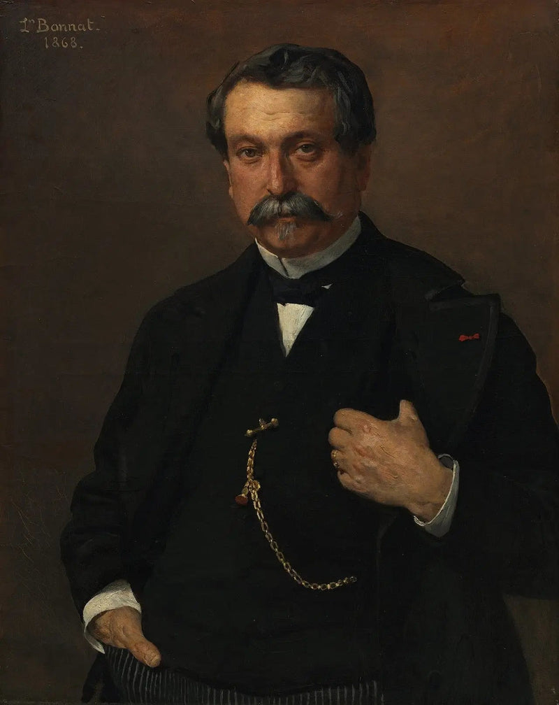 Portrait d’homme - Léon Bonnat