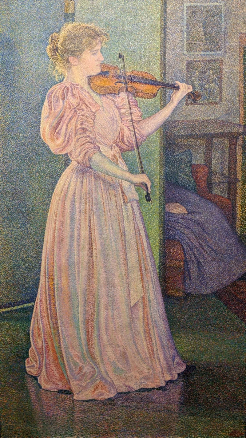 Portrait d'Irma Sèthe - Théo van Rysselberghe