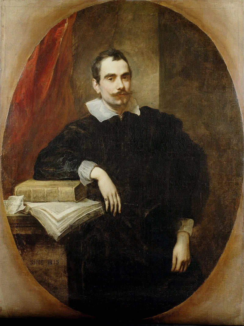 Portrait d'Ottaviano Canevari - Antoine van Dyck