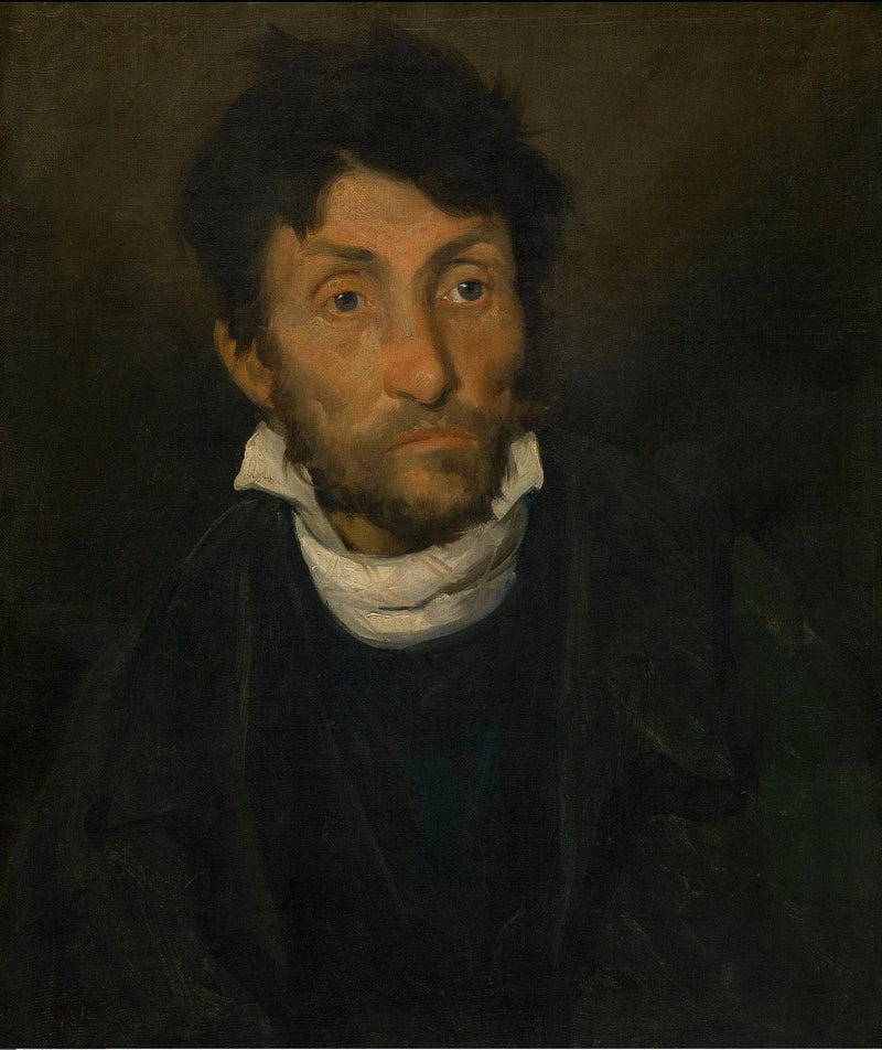 Portrait d'un cleptomane - Théodore Géricault