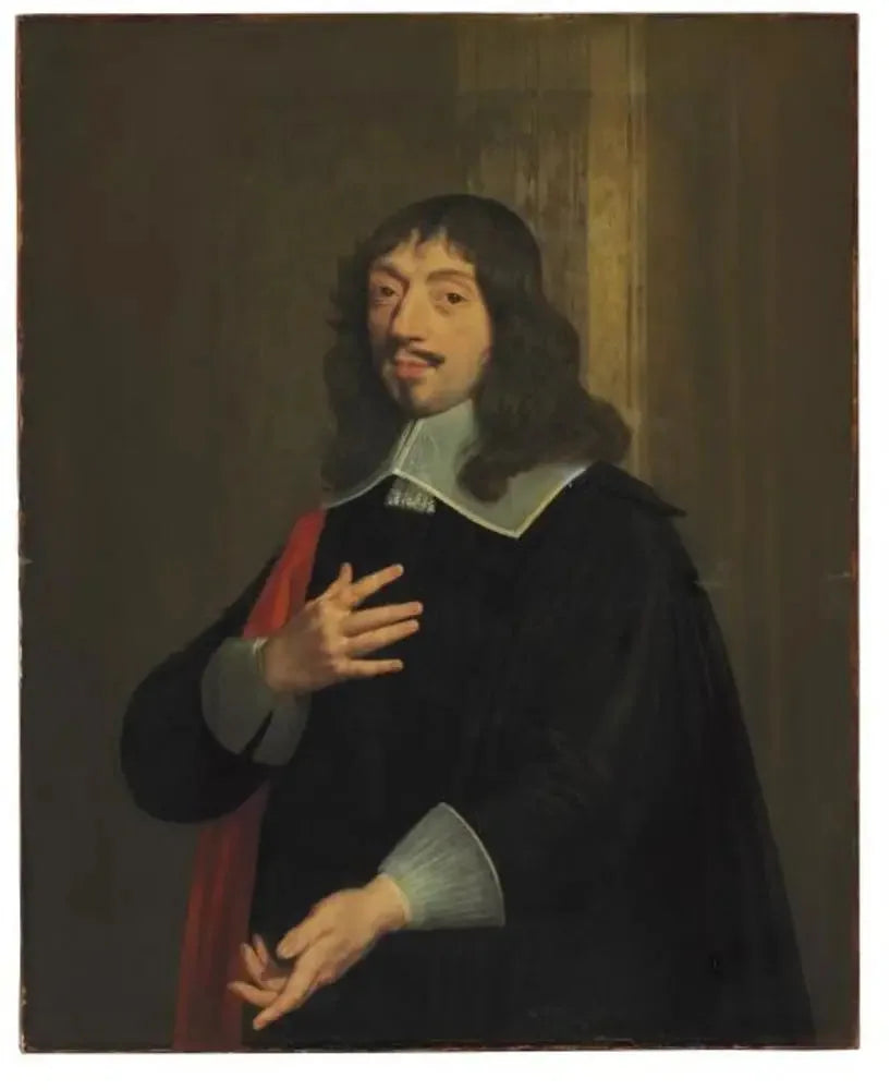 Portrait d'un Échevin de Paris - Philippe de Champaigne image 1 copie de tableau peinte à la main