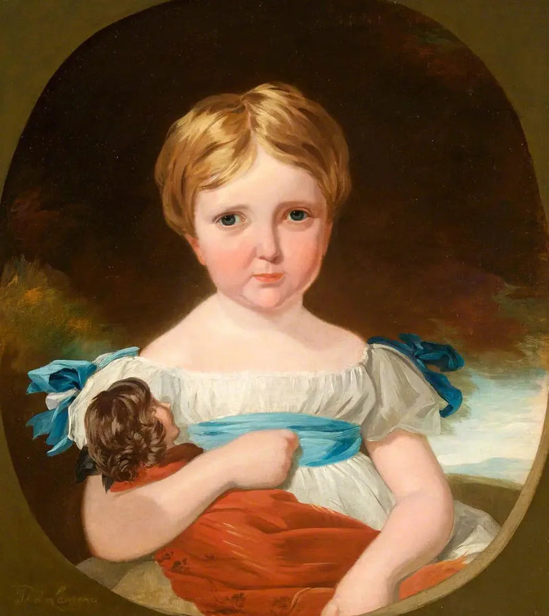 Portrait d'un enfant avec une poupée - Thomas Lawrence