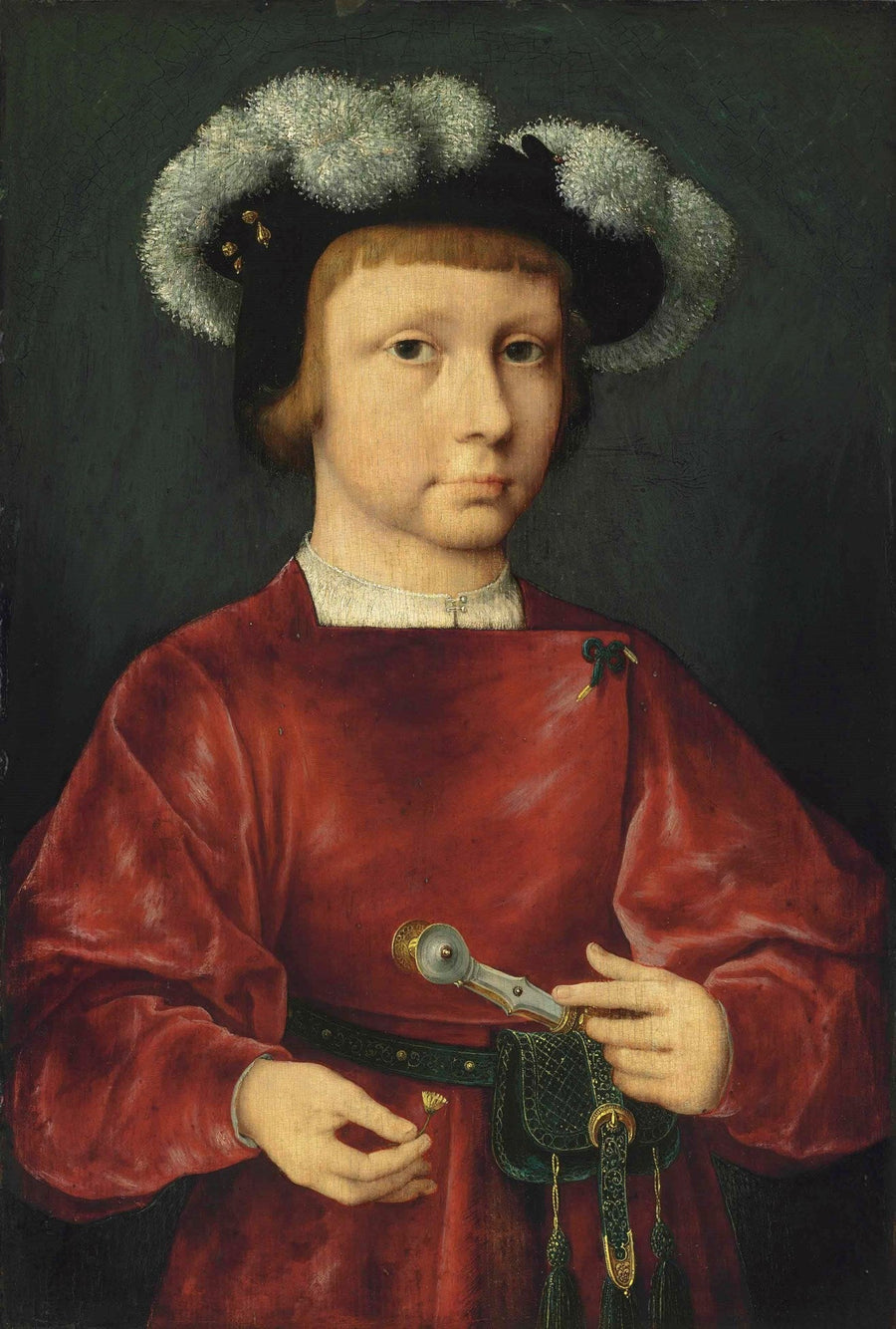 Portrait d'un garçon - Joos van Cleve