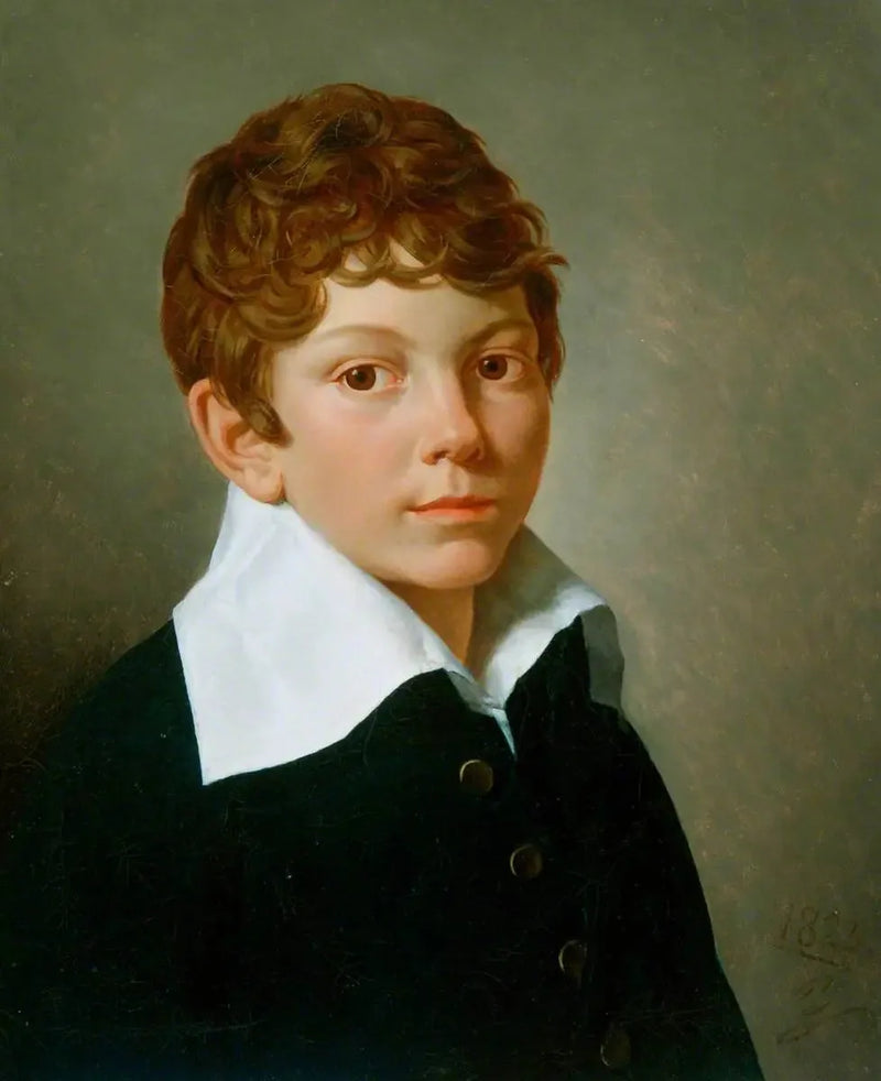 Portrait d'un garçon - Louis-Léopold Boilly