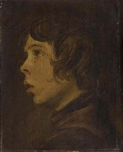 Portrait d'un garçon tourné vers la gauche - Frans Hals