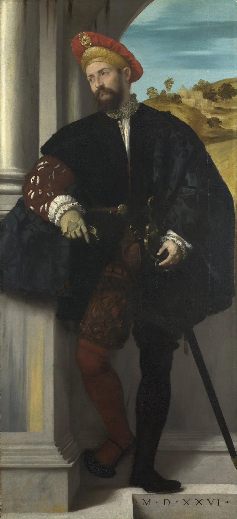 Portrait d'un gentilhomme - Alessandro Bonvicino