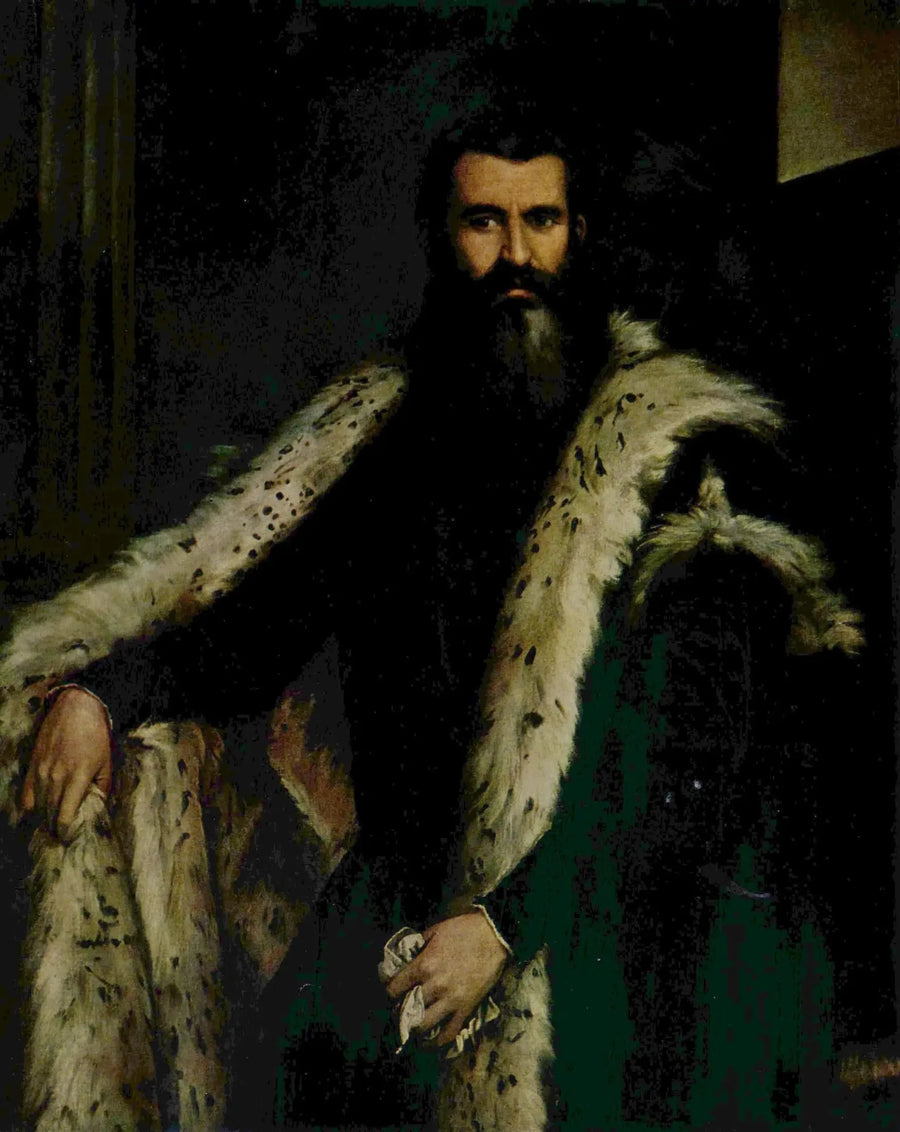 Portrait d'un gentilhomme en fourrure - Paul Véronèse