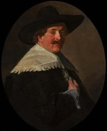 Portrait d’un homme assis - Frans Hals - Alpha Reproduction