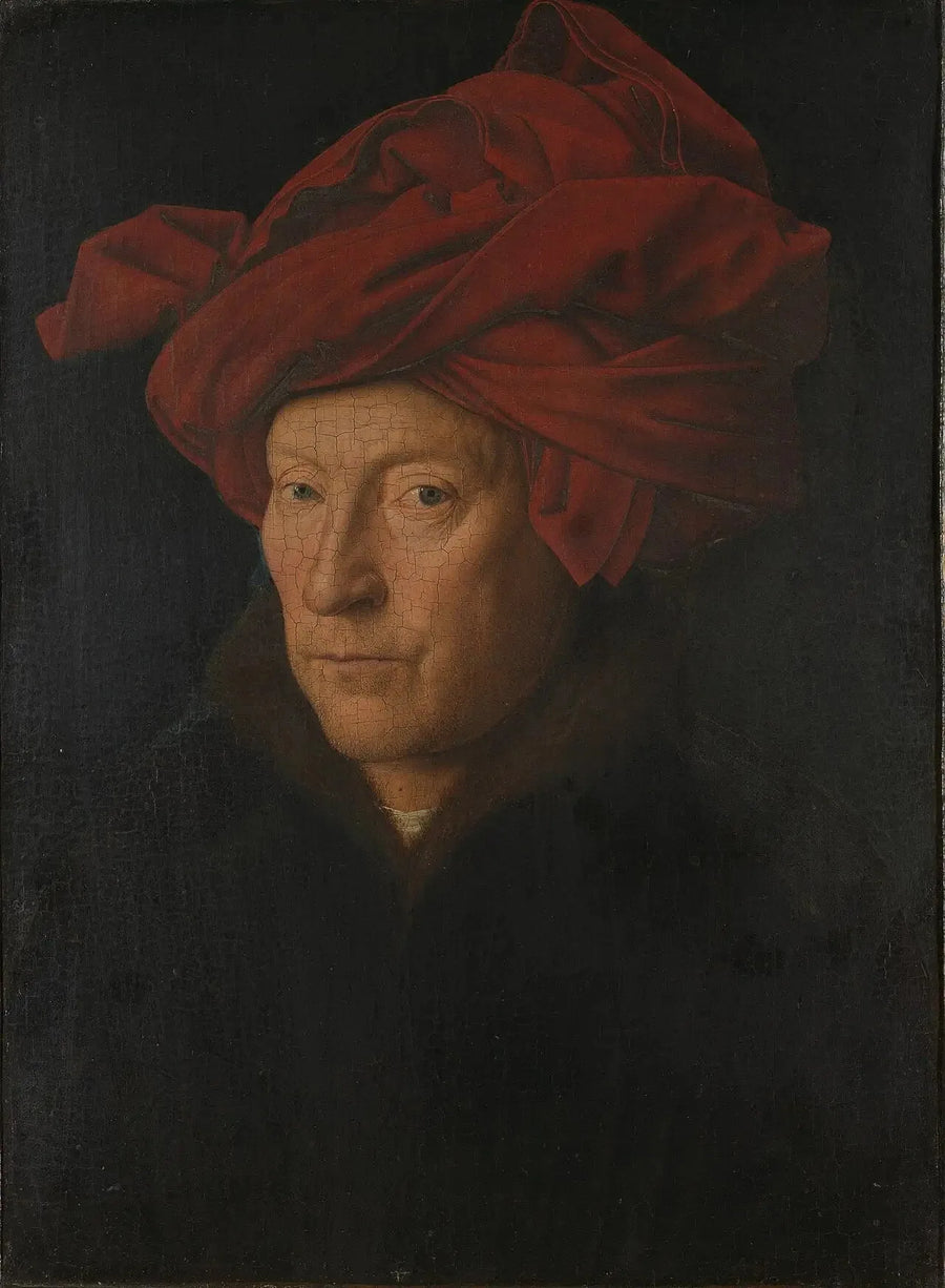 Portrait d'un homme (autoportrait?) - Jan van Eyck