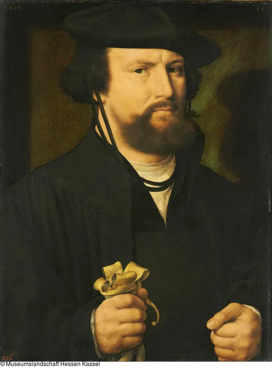 Portrait d'un homme en buste - Joos van Cleve