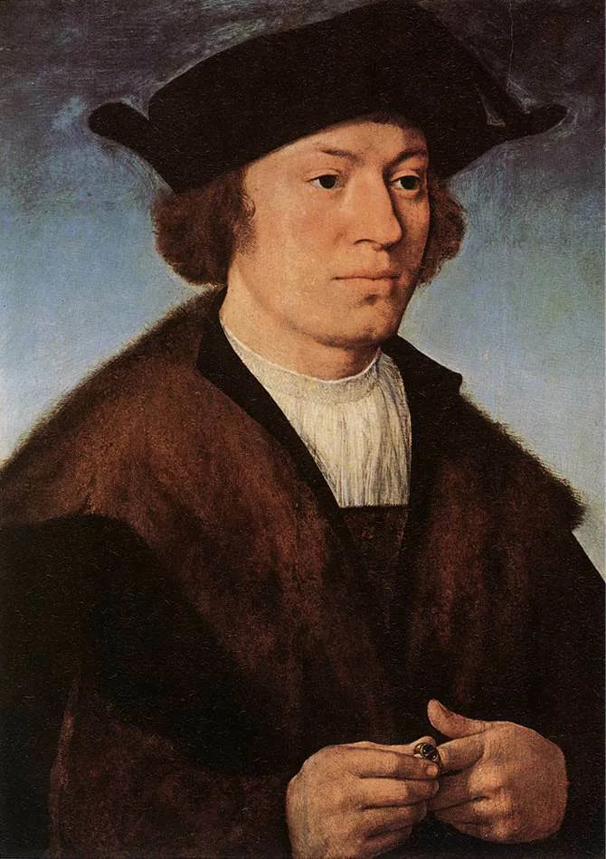 portrait d'un homme - Joos van Cleve