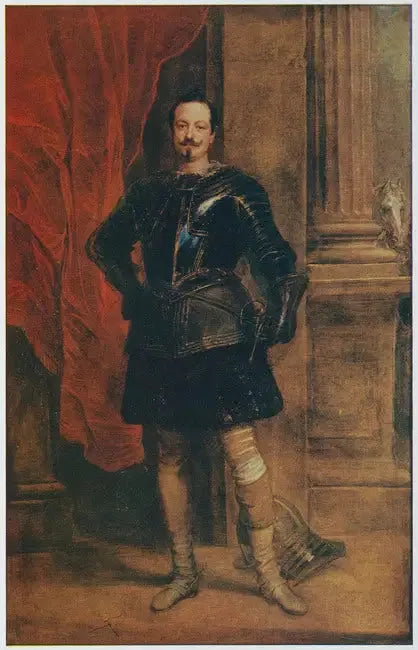 Portrait d'un homme, peut-être Filippo van Spinola - Antoine van Dyck