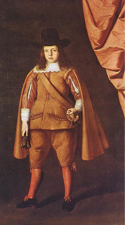 Portrait d'un jeune aristocrate (Juan Francisco de la Cerda Enríquez de Ribera, Marqués de Cogolludo) - Francisco de Zurbarán