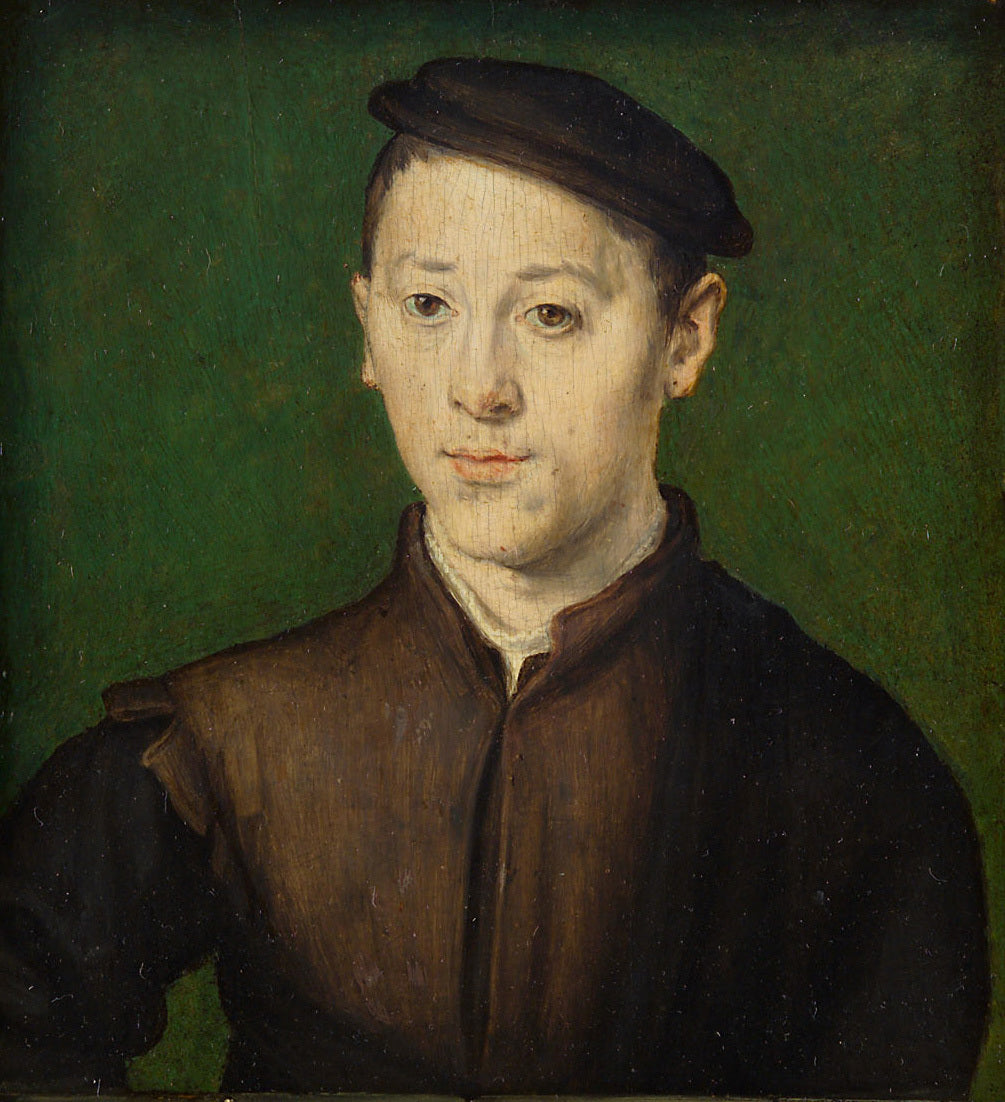 Portrait d'un jeune homme en demi-buste - Corneille de Lyon