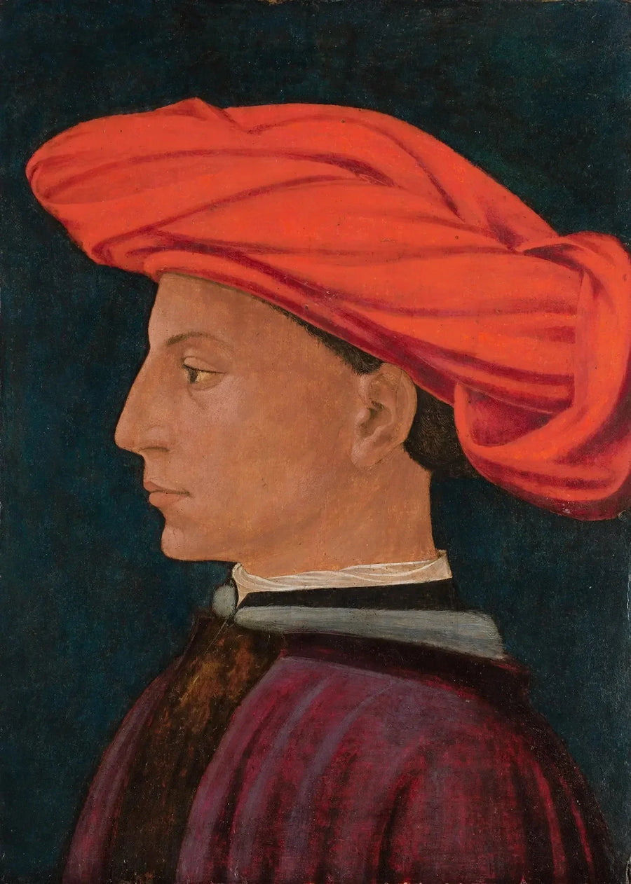 Portrait d'un jeune homme - Masaccio image 1 tableau peint à l’huile sur toile