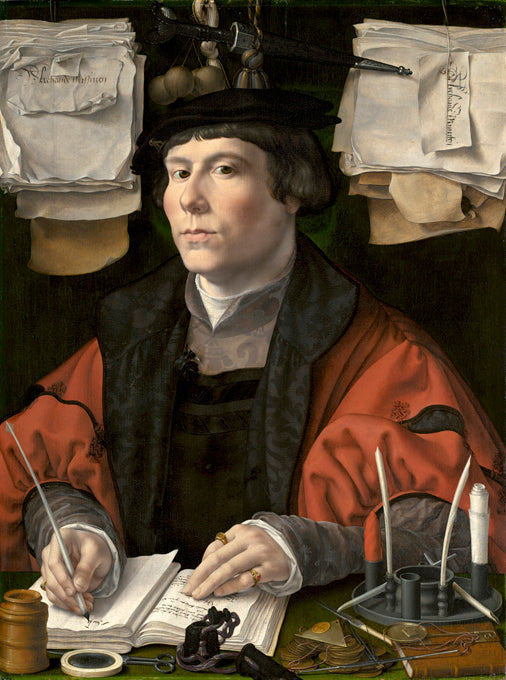 Portrait d'un marchand - Jan Gossaert