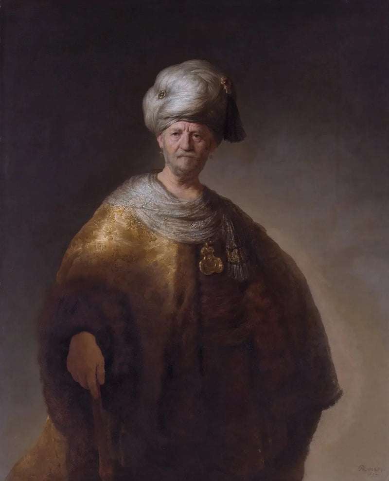 Portrait d'un noble oriental - Rembrandt