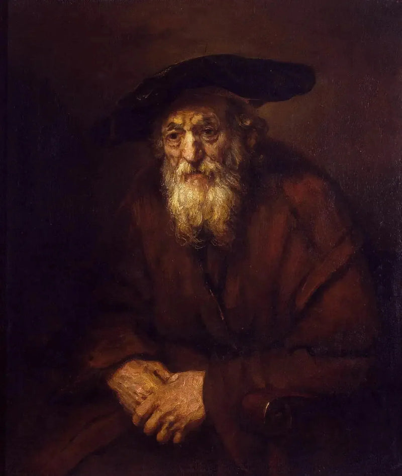 Portrait d'un vieil homme - Rembrandt