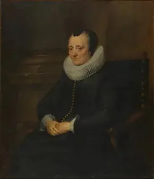 Portrait d'une dame âgée - Antoine van Dyck