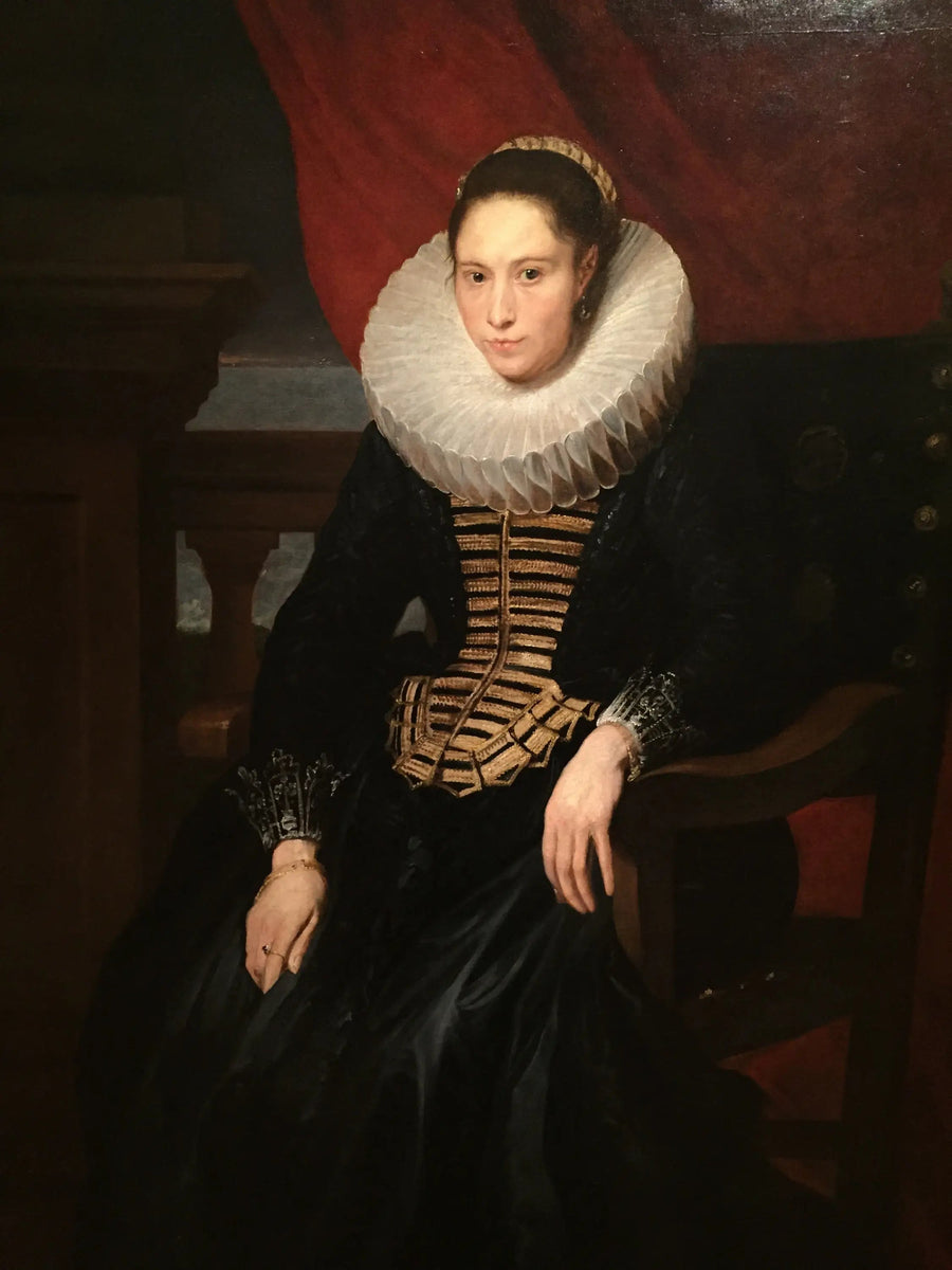 Portrait d'une dame - Antoine van Dyck