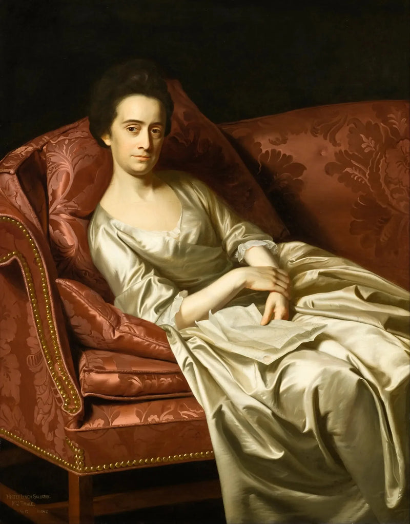 Portrait d'une dame - John Singleton Copley
