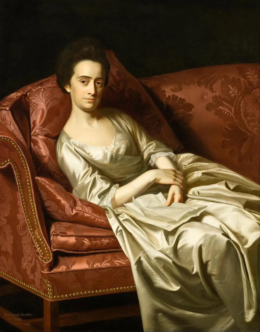 Portrait d'une dame - John Singleton Copley