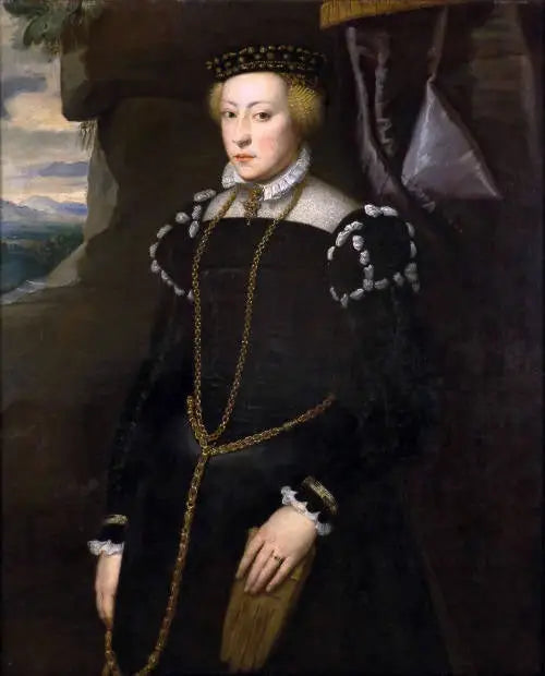 Portrait d'une dame (peut-être Éléonore, duchesse de Mantoue, d'après un maître italien) - Peter Paul Rubens