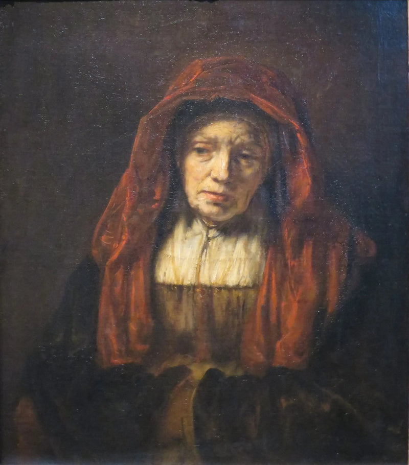 Portrait d'une femme âgée. - Rembrandt