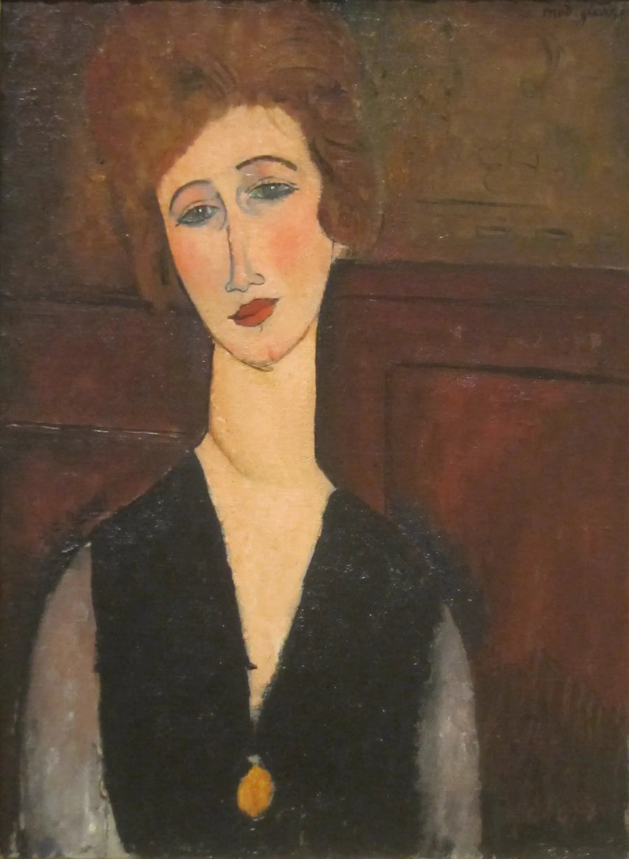 Portrait d'une femme - Amedeo Modigliani