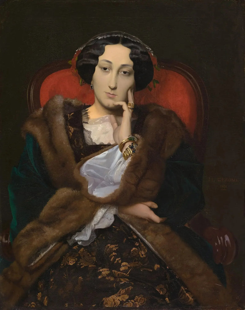 Portrait d'une femme - Jean-Léon Gérôme