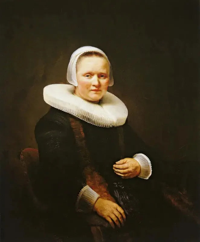 Portrait d'une femme, peut-être Anna Wijmer - Rembrandt