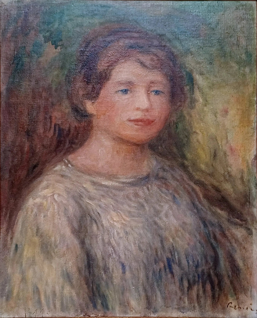 Portrait d'une femme - Pierre-Auguste Renoir