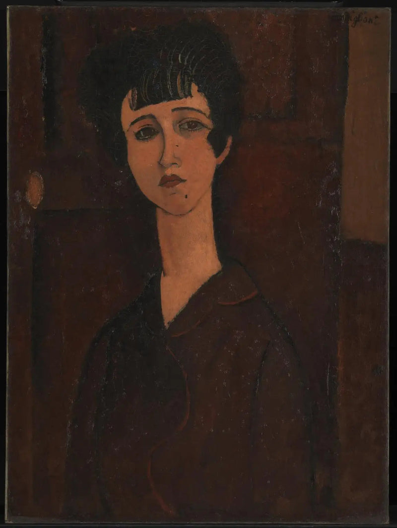 Portrait d'une fille - Amedeo Modigliani