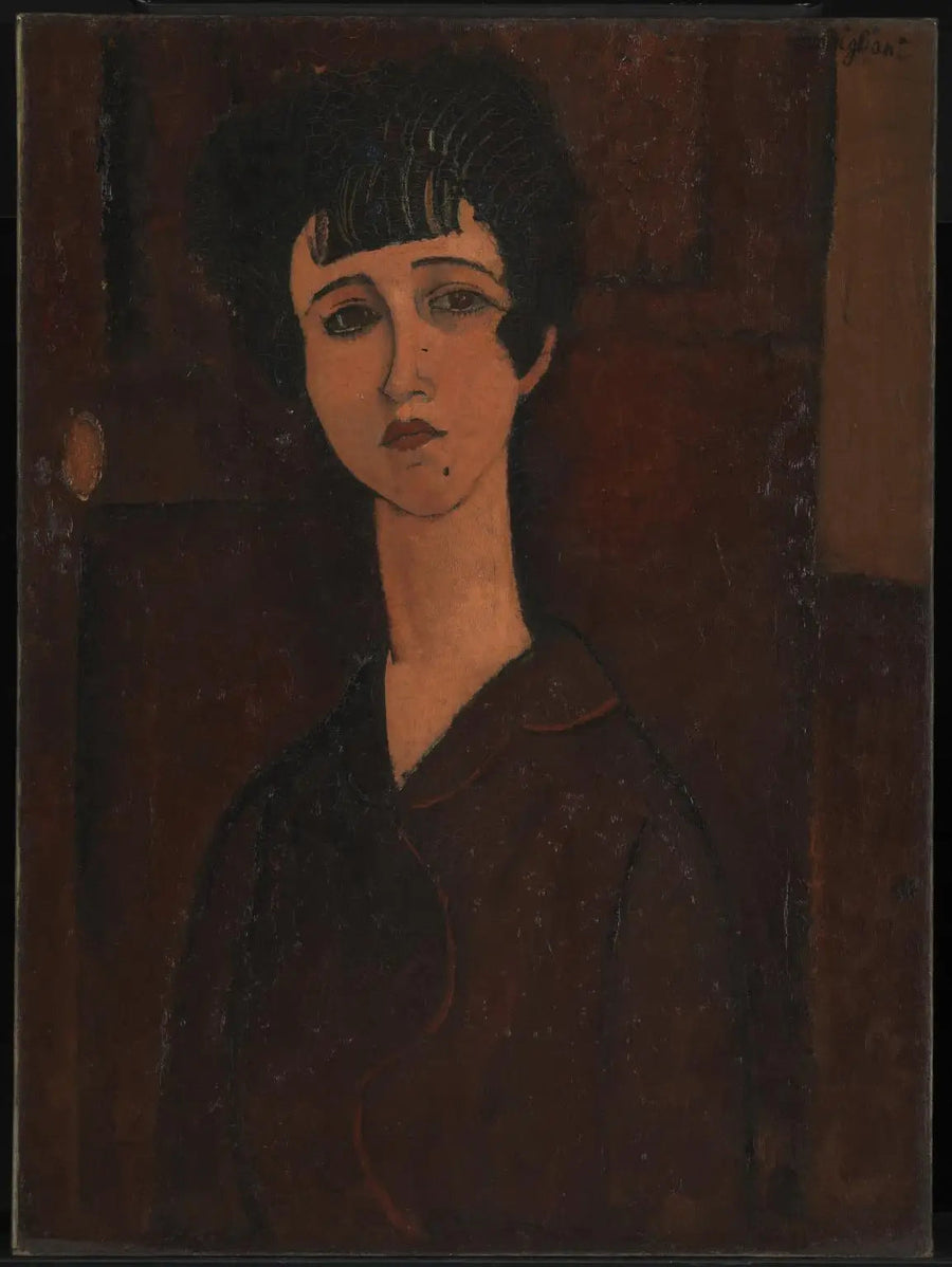 Portrait d'une fille - Amedeo Modigliani