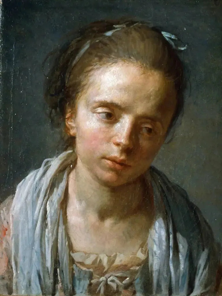 Portrait d'une fille - Nicolas-Bernard Lépicié