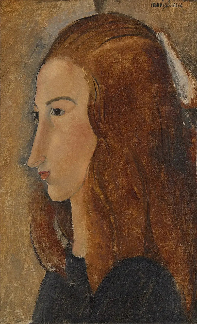 Portrait d'une jeune femme - Amedeo Modigliani