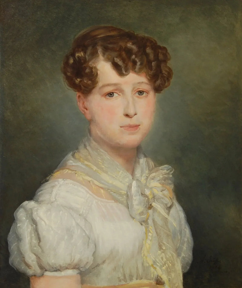 Portrait d'une jeune femme - Ary Scheffer