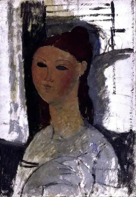 Portrait d'une jeune femme, assise - Amedeo Modigliani